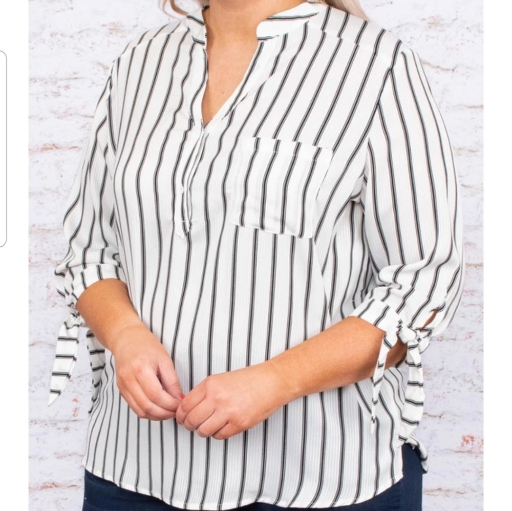 Striped blouse - Picture 4 of 5